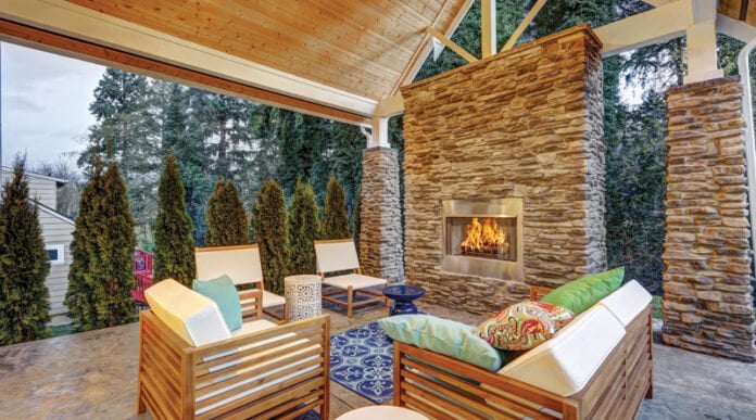 Fireplaces and fire pits
